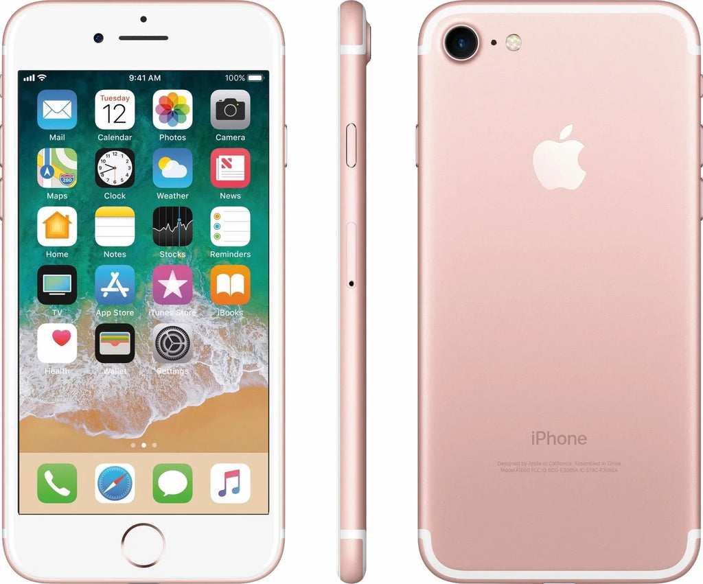 32GB, Restored iPhone (Refurbished) 7 GSM Apple Unlocked - Gold Rose