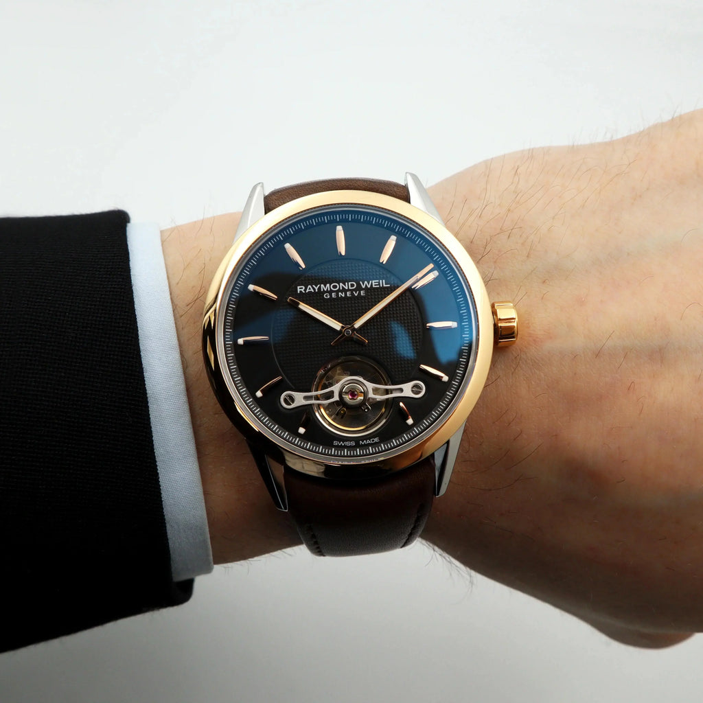 Freelancer Weil Leather Raymond Steel 42.5mm 2780-SC5-20001 Mens Automatic Watch