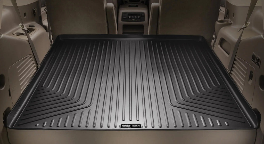 Cargo with select: 2015-2020 Compatible XL ESV/Suburban by Behind Husky Yukon GMC 2015-2020 Compatible 15-19 with Escalade 3rd Suburban, Chevrolet Liner Seat RealTruck