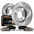 Brake Kit Pad KOE7742 Mazda Stock 2018 and Stop Rotor Fits Rear Replacement CX-9 Power