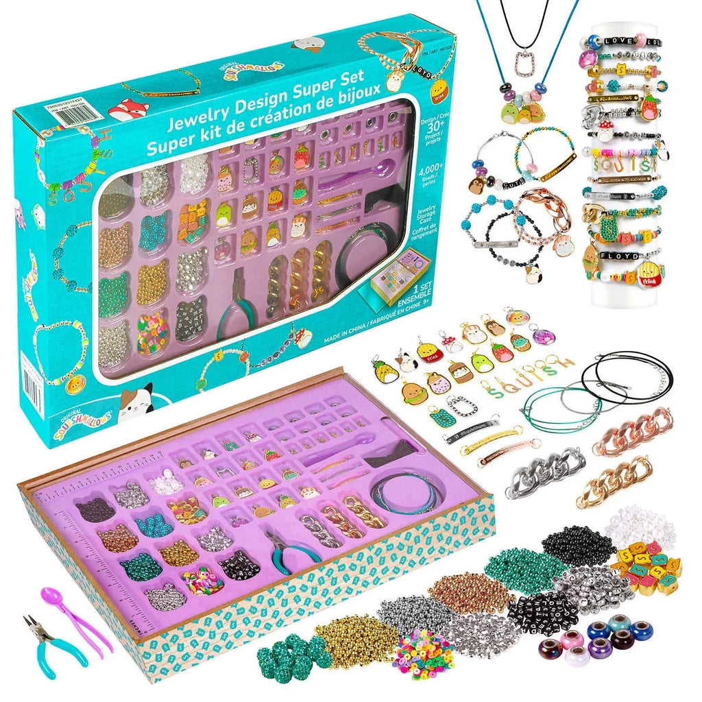 Super Squishmallows Design Set Jewelry