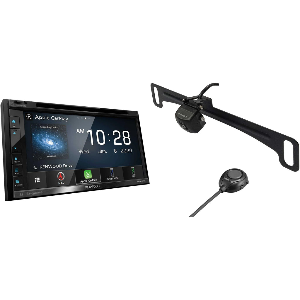 with View Multi-Angle with Kenwood Mounting Navigation License Receiver CMOS-320LP Rear Plate DNX577S Camera