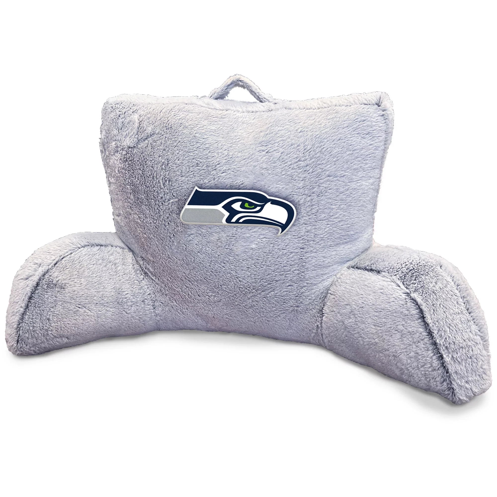 Seattle Backrest Seahawks Faux Logo Fur