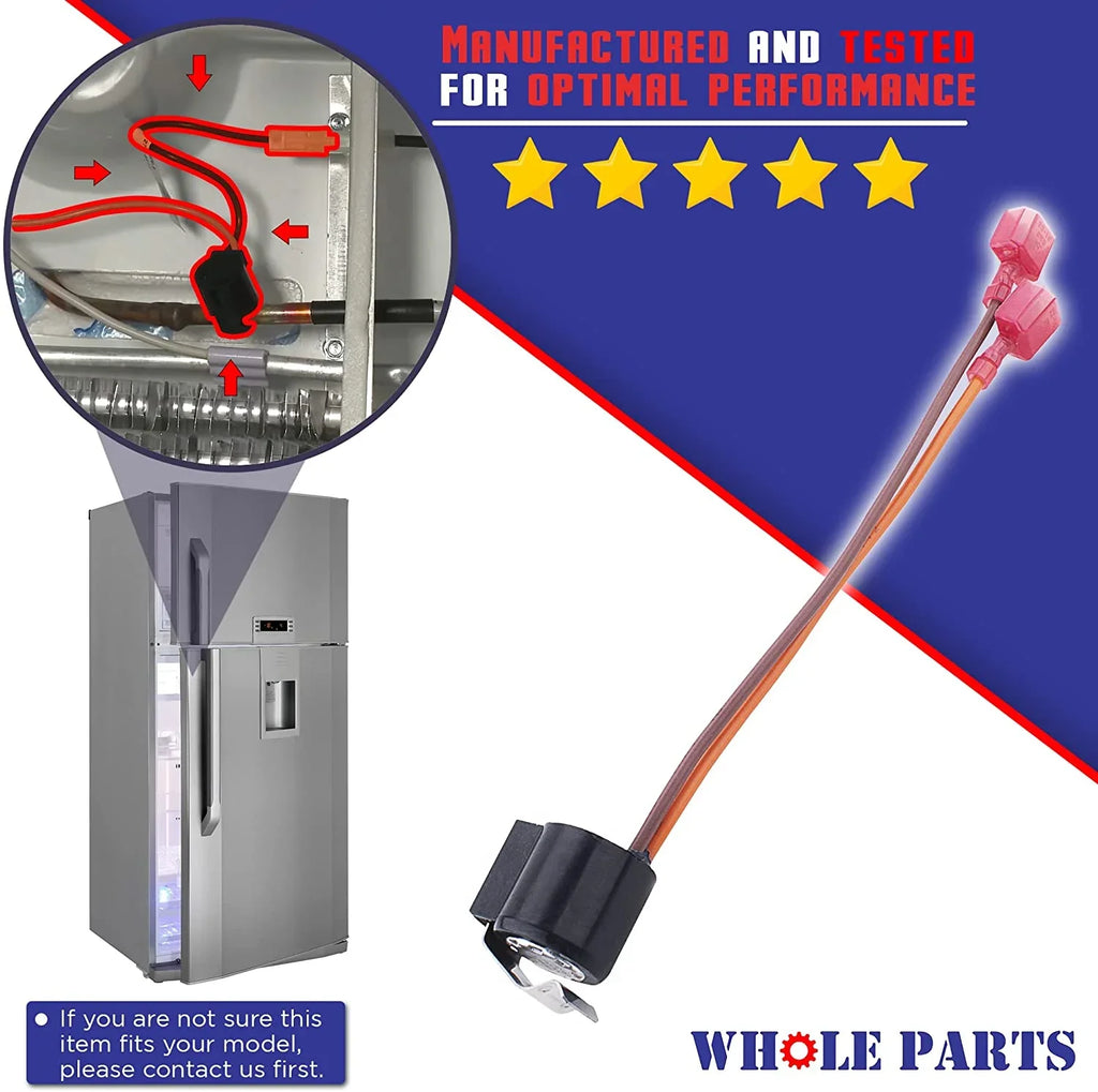 '- Viking & Defrost # Replacement Part With Whole Refrigerators Some 058966-000 Parts Terminator Compatible Thermostat
