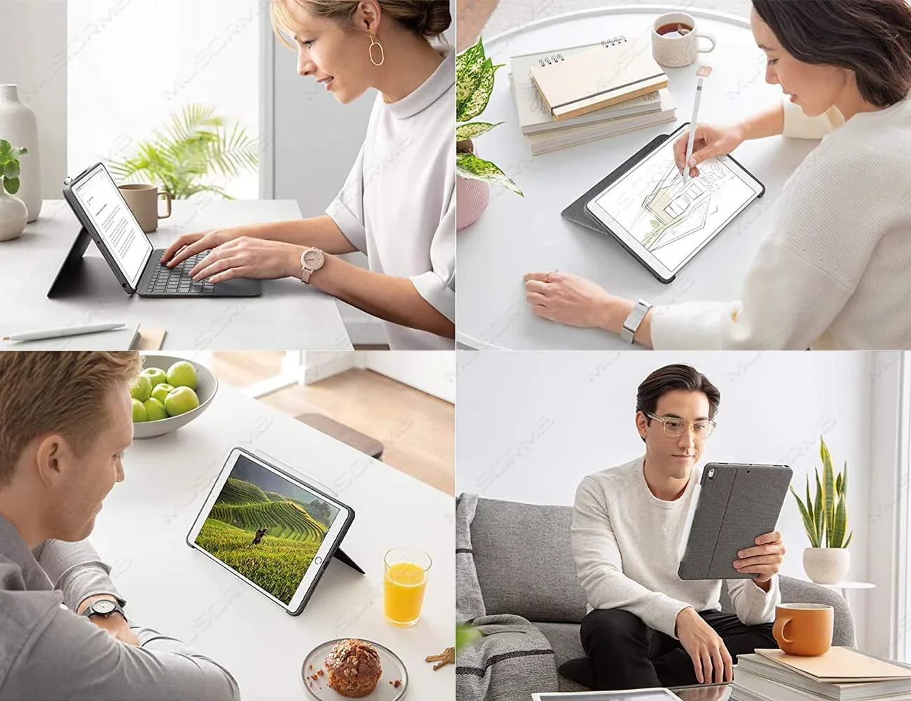 iPad Case for inch / 7th 2017, Magnetic Keyboard 3rd New Detachable Keyboard Multi-Touch Gen Bluetooth Black 10.5" iPad Backlit 8th 2019 iPad 2020 9th Generation Trackpad, / 10.2 / 2021 Air Gen/Pro