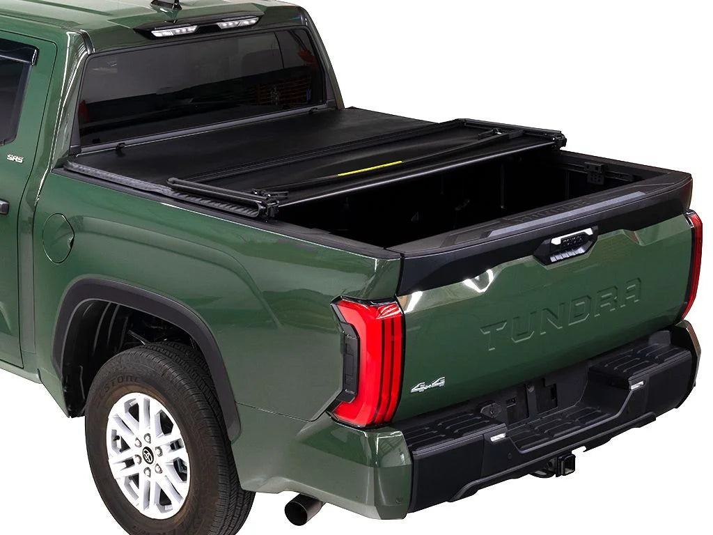 Bed Pro Soft - Folding RealTruck 42-511 Tacoma Toyota 5' | with Tonno Bed 2023 2016 Tonno (60.5") Compatible Cover | Tonneau 1" by Truck Fold,