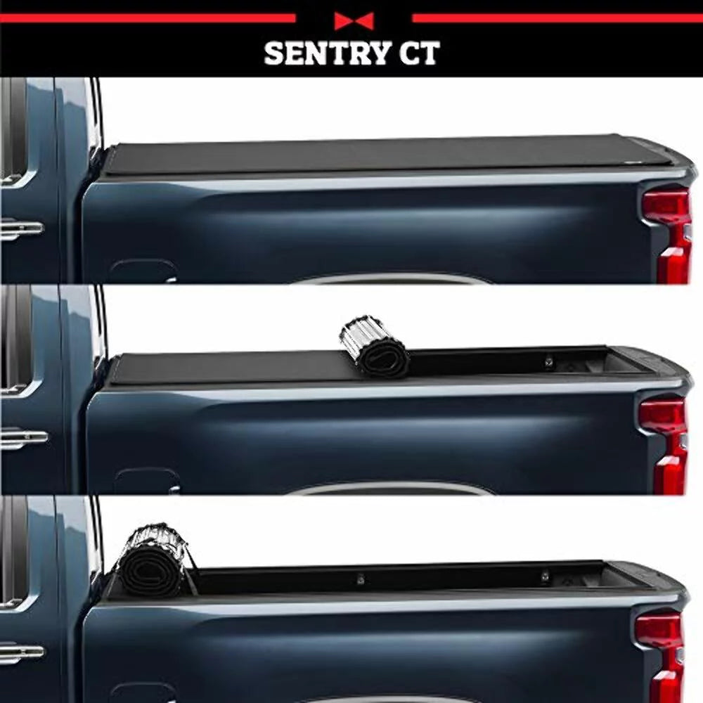 | 1594716 Bed Truck Ct Tonneau Compatible Bed with Maverick Hard 2022 Ford Cover Rolling 4' 6" (54.4") Truxedo | Sentry