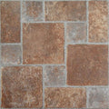 Flooring Pcs Kitchen 45 Actual 12''x12'' Paver Stone Tile - Adhesive Vinyl Floor