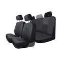 Vegan 43645WDI Petersen Black Genuine Seat 3-Piece Leather Dickies Car Covers,