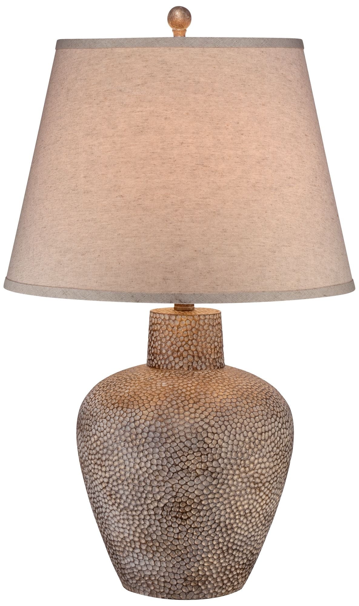 Bedroom Lamp Leaf Living Tall Lighting Shade Hammered Off 360 Bentley Table Farmhouse Brown 29" Rustic Textured Room for House Home Empire White Pot