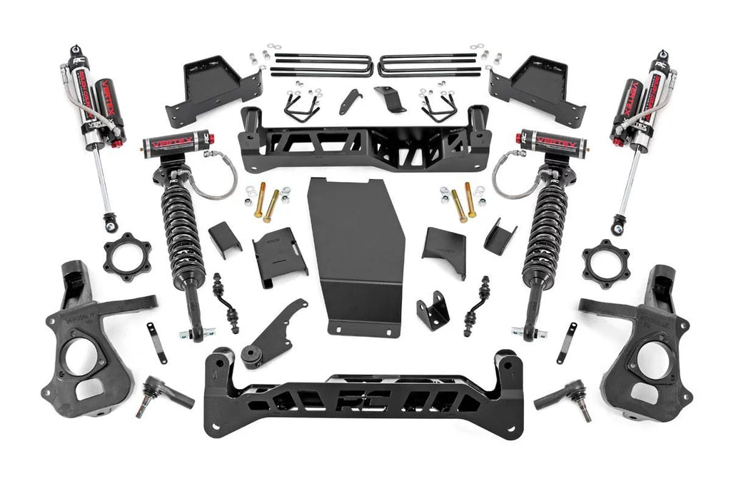 Suspension (fits) 7" | System Lift 2014-2018 GMC 22851 Rough Sierra Vertex Silverado | Chevy Kit Coilovers 4WD Country |