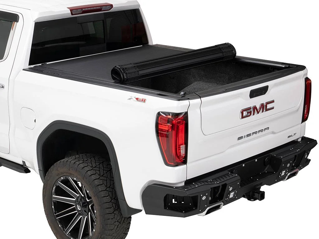 Compatible 80131 tailgate Cover Bed 2019 RealTruck BAK Rolling MultiPro/Flex w/ Chevy/GMC Bed Silverado/Sierra, | with Revolver by Truck | works 7" 2023 - 6' X4s Tonneau Hard (79.4")