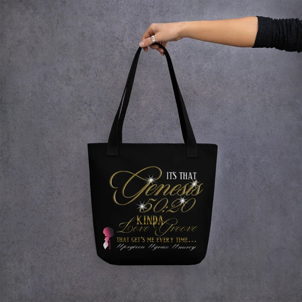 Bag Groove Tote Small 50:20 Kinda Genesis Love