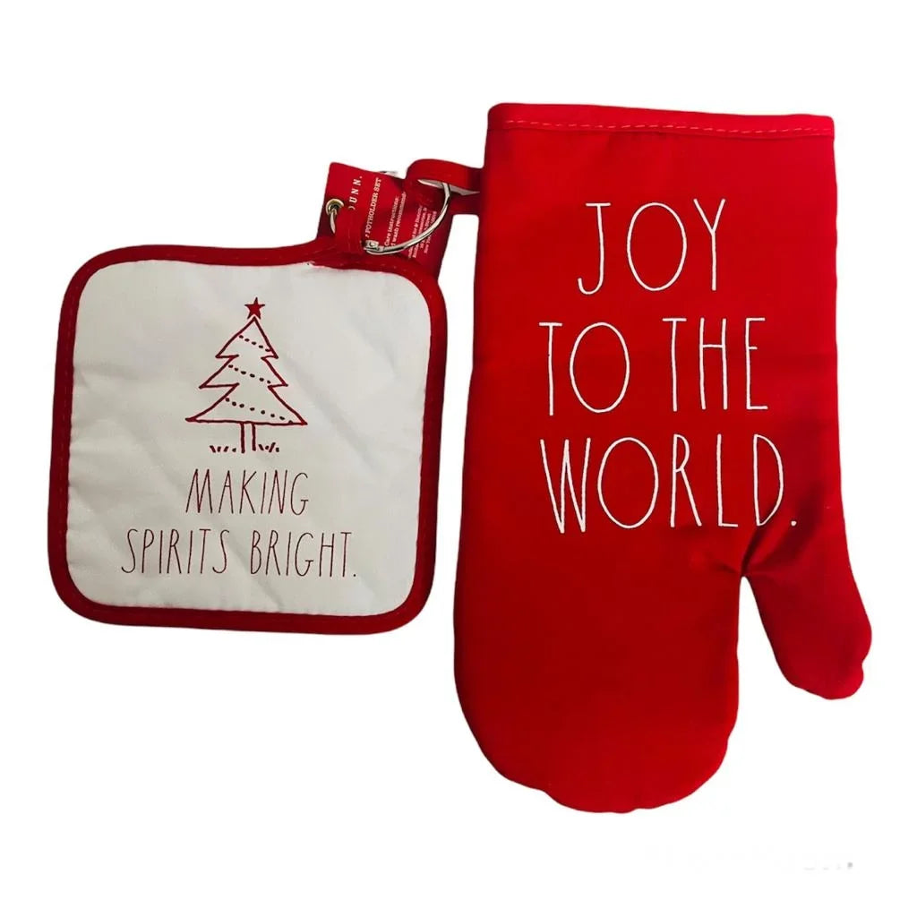 Oven Dunn Potholder & Collection Set Mit 2 Piece Holiday Rae