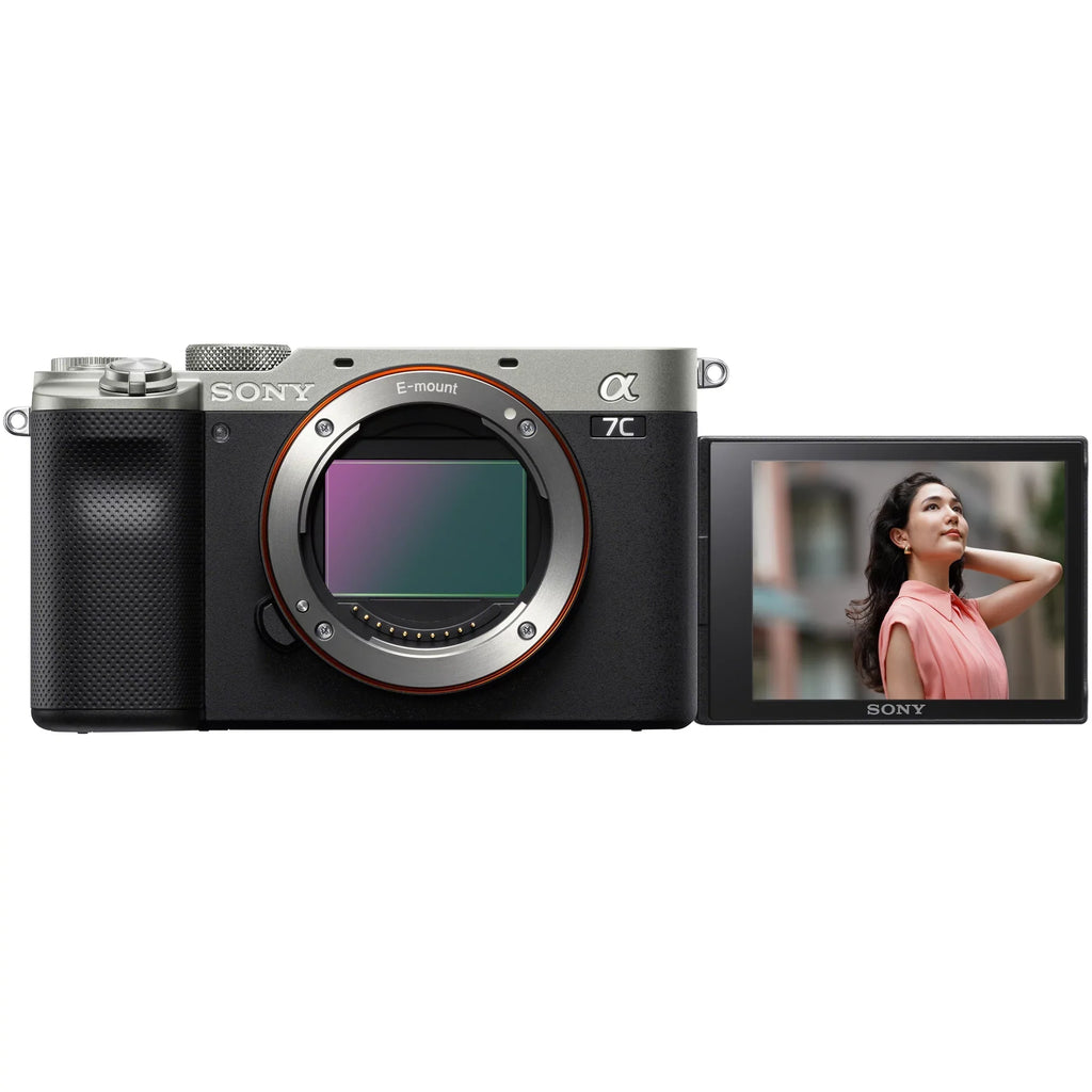 SEL2470GM Sony FE F2.8 24-70mm Master Lens Gear GM Bundle ILCE7C/S G Camera , with Case Deco Software Body Sony Full a7C w/ Backpack Mirrorless Frame Accessories Silver and Photography Zoom