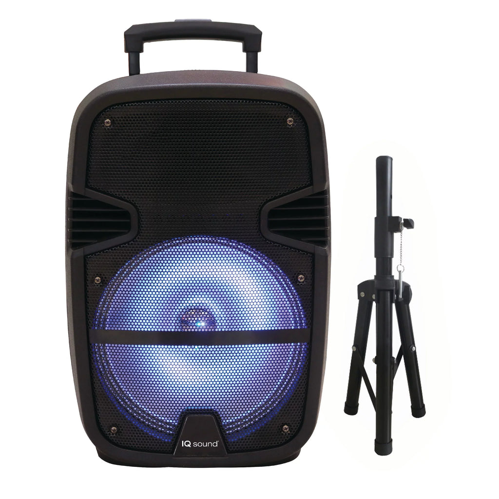 Black Professional Speaker inch - 15 Bluetooth Supersonic