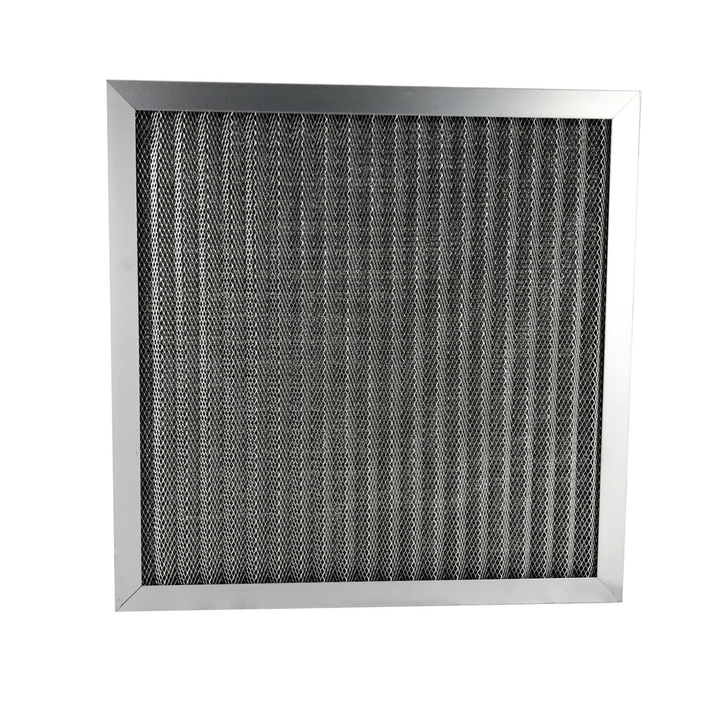 x x (14" 14" Furnace Metal AC 1"), Air HVAC Washable Air Central Electrostatic Filter Aluminum Filter, Filter Aulnay
