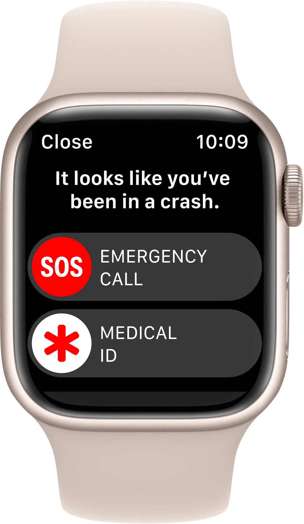 Series Sport (Refurbished) Cell Aluminum Apple Watch 8 41mm Starlight Restored Gen MNUX3LL/A Band 8 Starlight