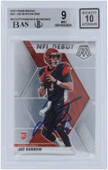 Fanatics 2020 Beckett Subgrades Certified Joe Rookie - 9/10 Burrow 9.5,9,9.5,8.5 Panini Autographed Bengals Authenticated Mosaic Authentic Card Cincinnati Witnessed Fanatics #261 -