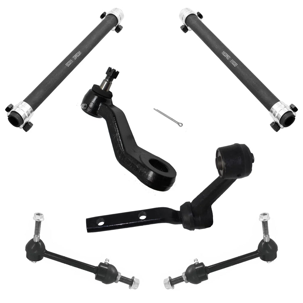Adjusting Bars Idler Pitman Rods Marquis Sway Detroit 1998-2002 Sleeves Tie Joints Mercury Kit Crown Suspension Rear Front for Town Axle - Ball 16pc Front Car Ford Arms Grand Lincoln Victoria,