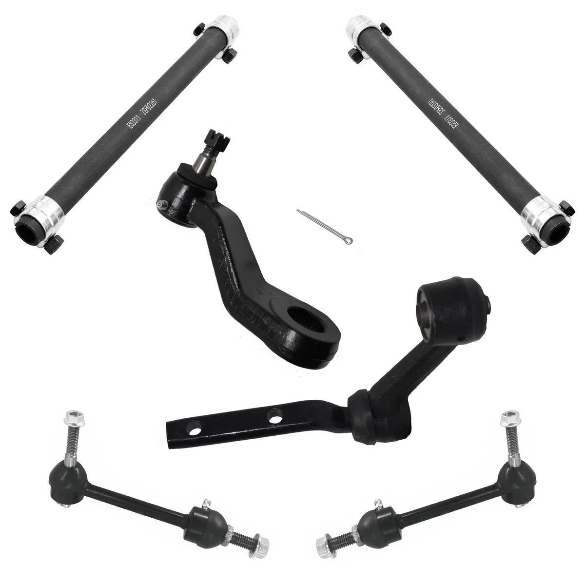 Adjusting Bars Idler Pitman Rods Marquis Sway Detroit 1998-2002 Sleeves Tie Joints Mercury Kit Crown Suspension Rear Front for Town Axle - Ball 16pc Front Car Ford Arms Grand Lincoln Victoria,