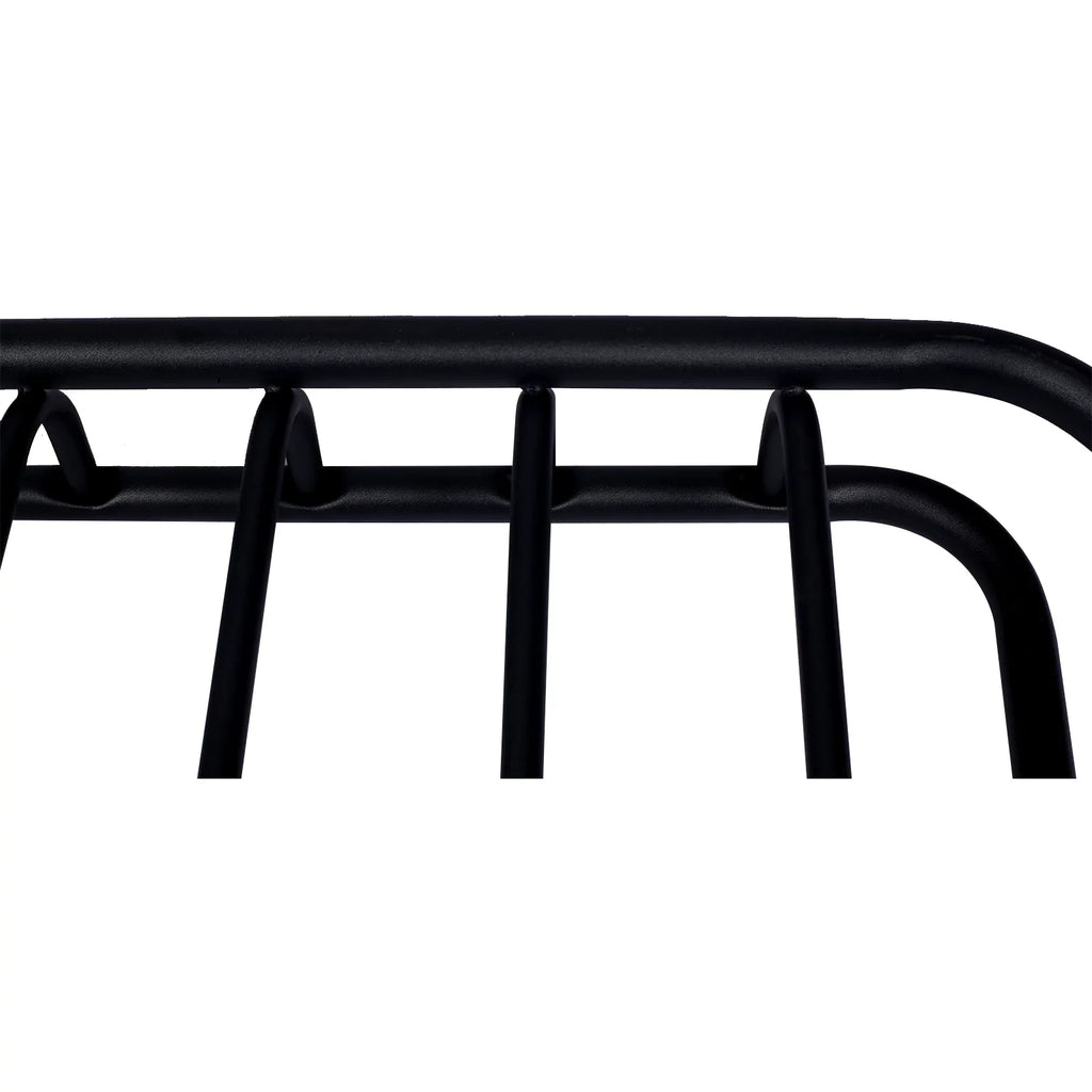 64black Roof Roof RackTop Carrier Cargo Rack steel BasketMotoring Rooftop Mount