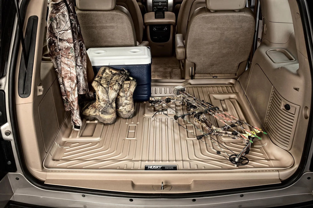 Cargo with select: 2015-2020 Compatible XL ESV/Suburban by Behind Husky Yukon GMC 2015-2020 Compatible 15-19 with Escalade 3rd Suburban, Chevrolet Liner Seat RealTruck