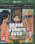 X Grand Definitive GTA Sealed Brand One Theft Xbox Auto and Trilogy Series New