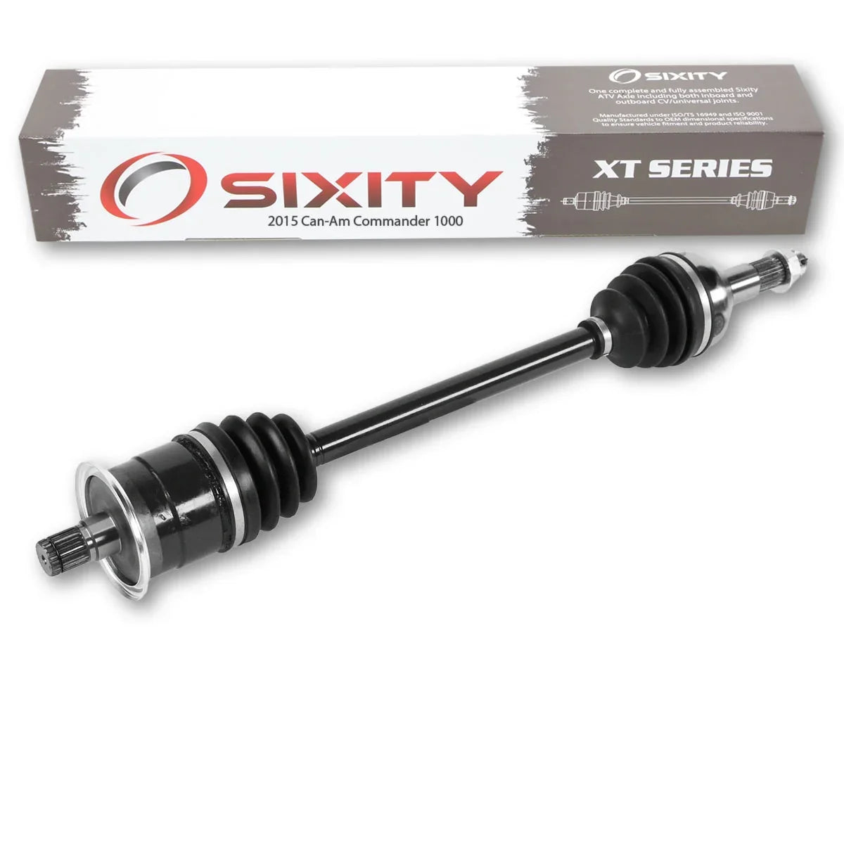 Sixity Axle XT compatible Rear DPS 1000 Can-Am Commander 2015 4X4 STD XT with Left - XT-P