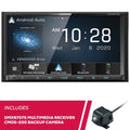 6.95" Receiver Universal Backup Kenwood CMOS-230 DMX9707S and Multimedia New Camera