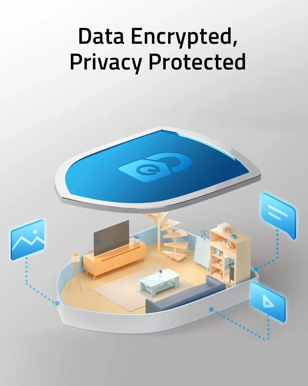 for eufyCam (Battery-Powered), 2, 16GB eufy Alarm Security eufyCam Video HomeBase Local 2C, eufyCam 2C Pro, Doorbell Kit Storage 2K 2, and