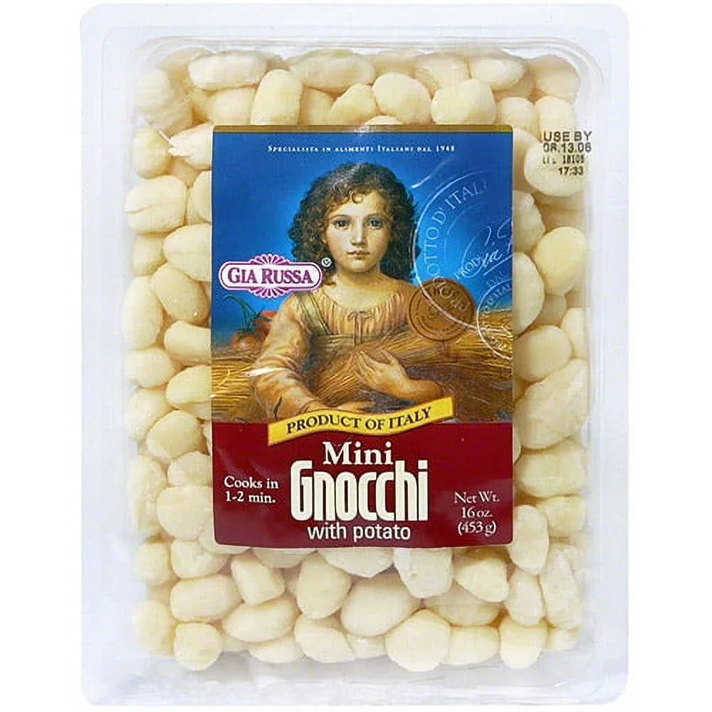 Gnocchi Gia 16 Mini (Pack 12) With of oz Potato, Russa