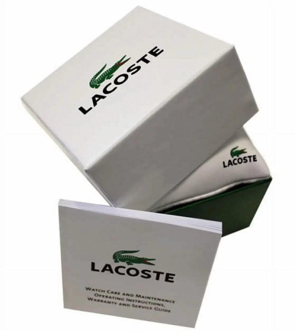 Silicone L1212 Strap Watch 2010791 Black Men's Lacoste