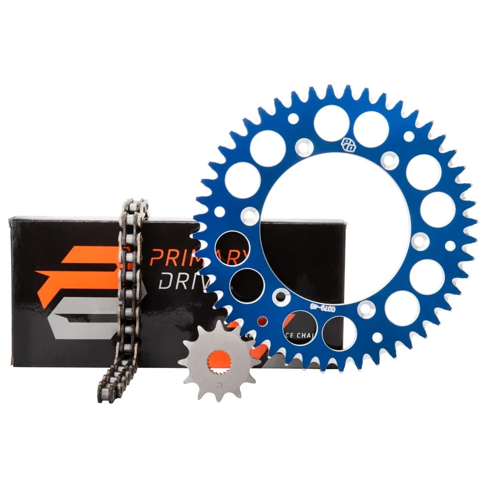 YAMAHA & 2020-2022 Alloy Kit X-Ring Primary For Drive WR250F Chain Blue Sprocket Rear