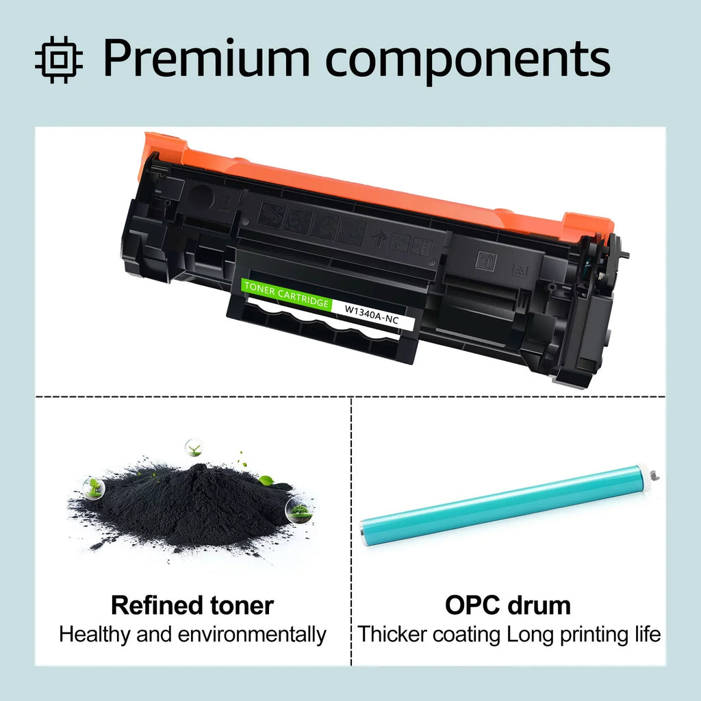 (No with Chip) Cartridge 134A Replacement M234dw Printer Black Compatible MFP for M234sdw Toner HP HP W1340A 8 M209dw M234sdn Laserjet GREENCYCLE