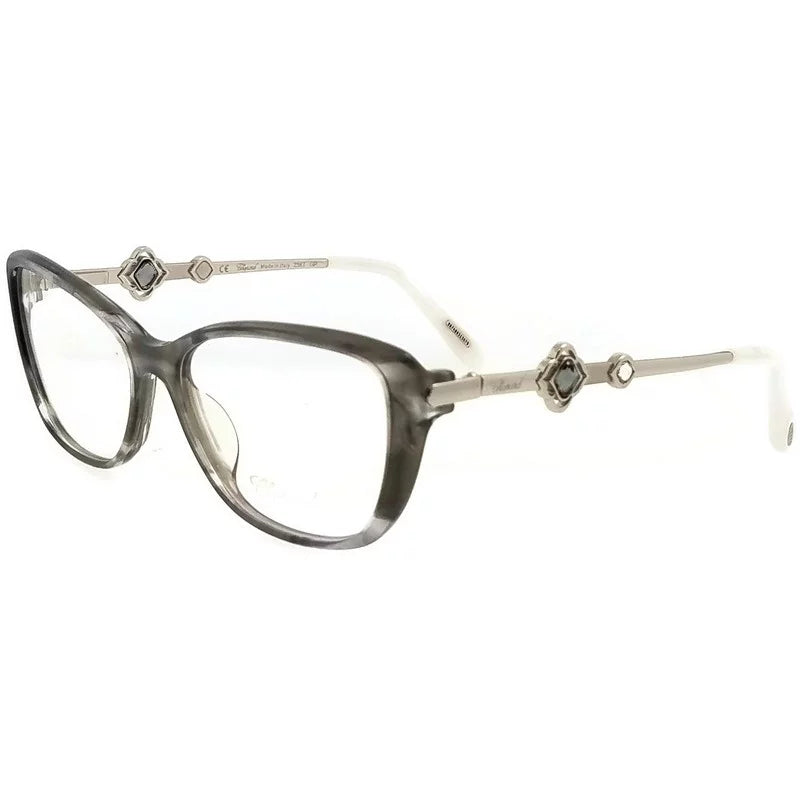 15mm CHOPARD Eyeglasses 135mm 54mm VCH224S-0AHU-54 Grey Size
