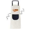 Cotton Pinafore Opera Sydney Bridge Apron Bib Kitchen and Adjustable Pocket House BBQ Linen Australia