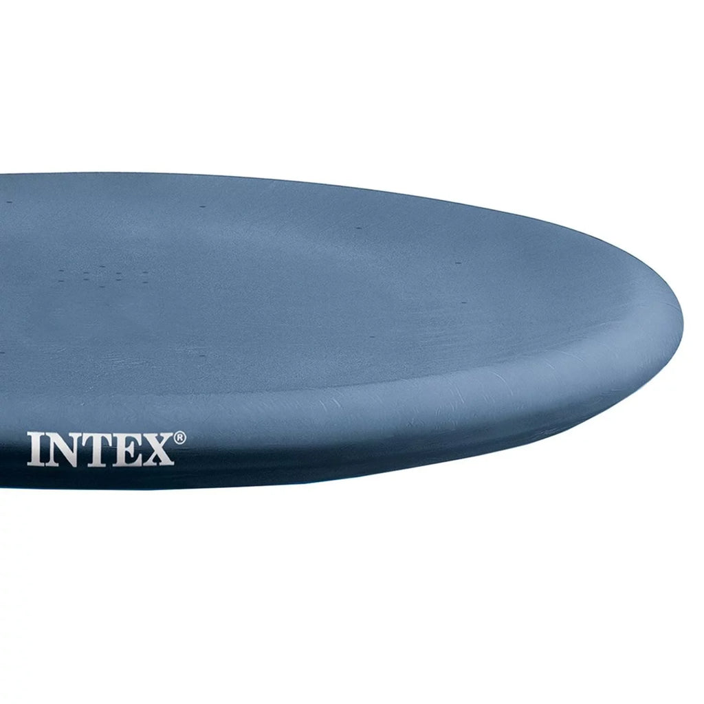 Easy Ground Above Pool Swimming Maintenance Set Kit & Cover 13' x 12" Intex Pool