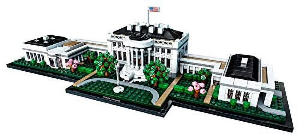 House LEGO Pieces) Architecture 21054 White 2020 (1483
