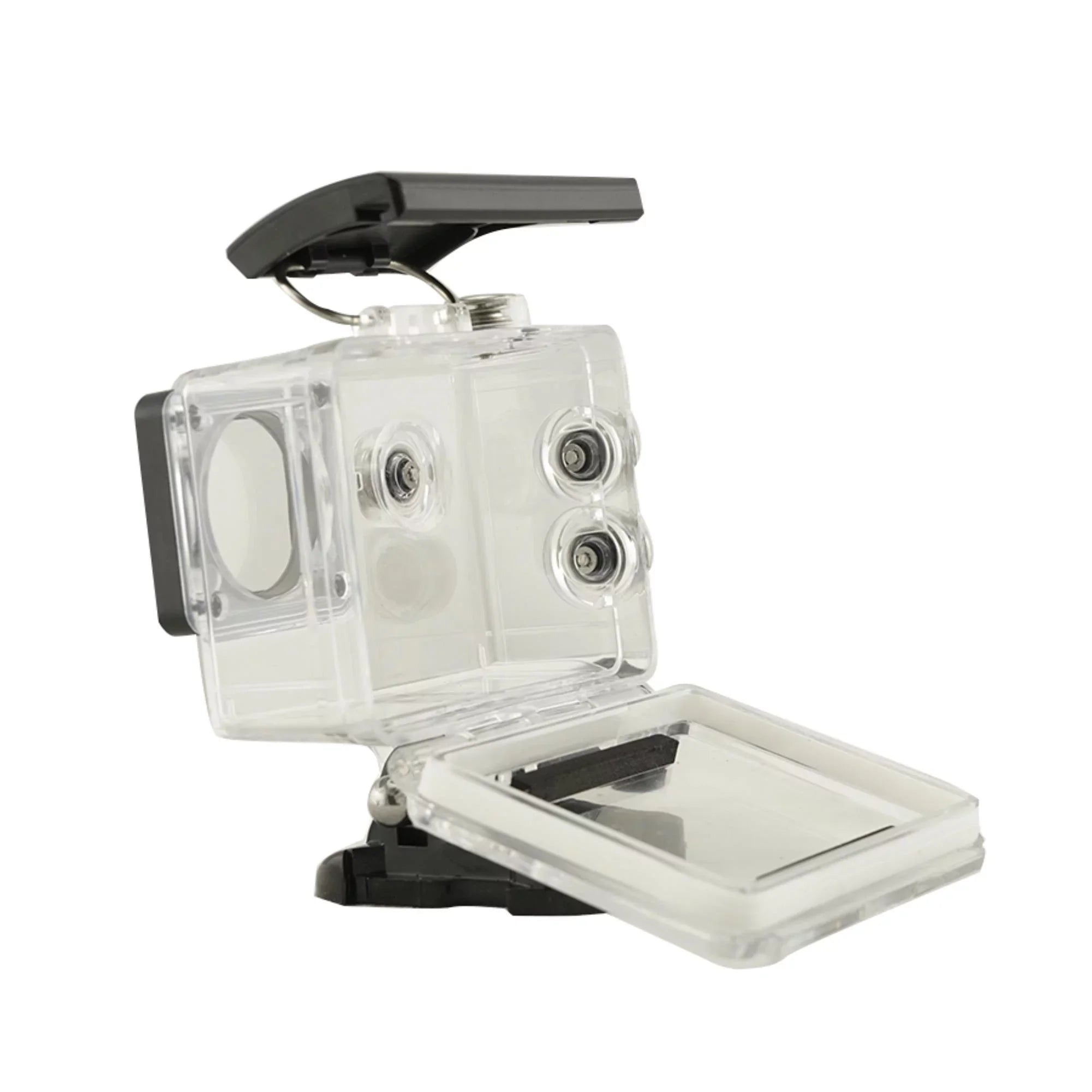 Action with Silver Camera - Our WiFi Clear Included Crystal 1080P Record Adventure Sound, Video, Long-Lasting and Case Waterproof Every