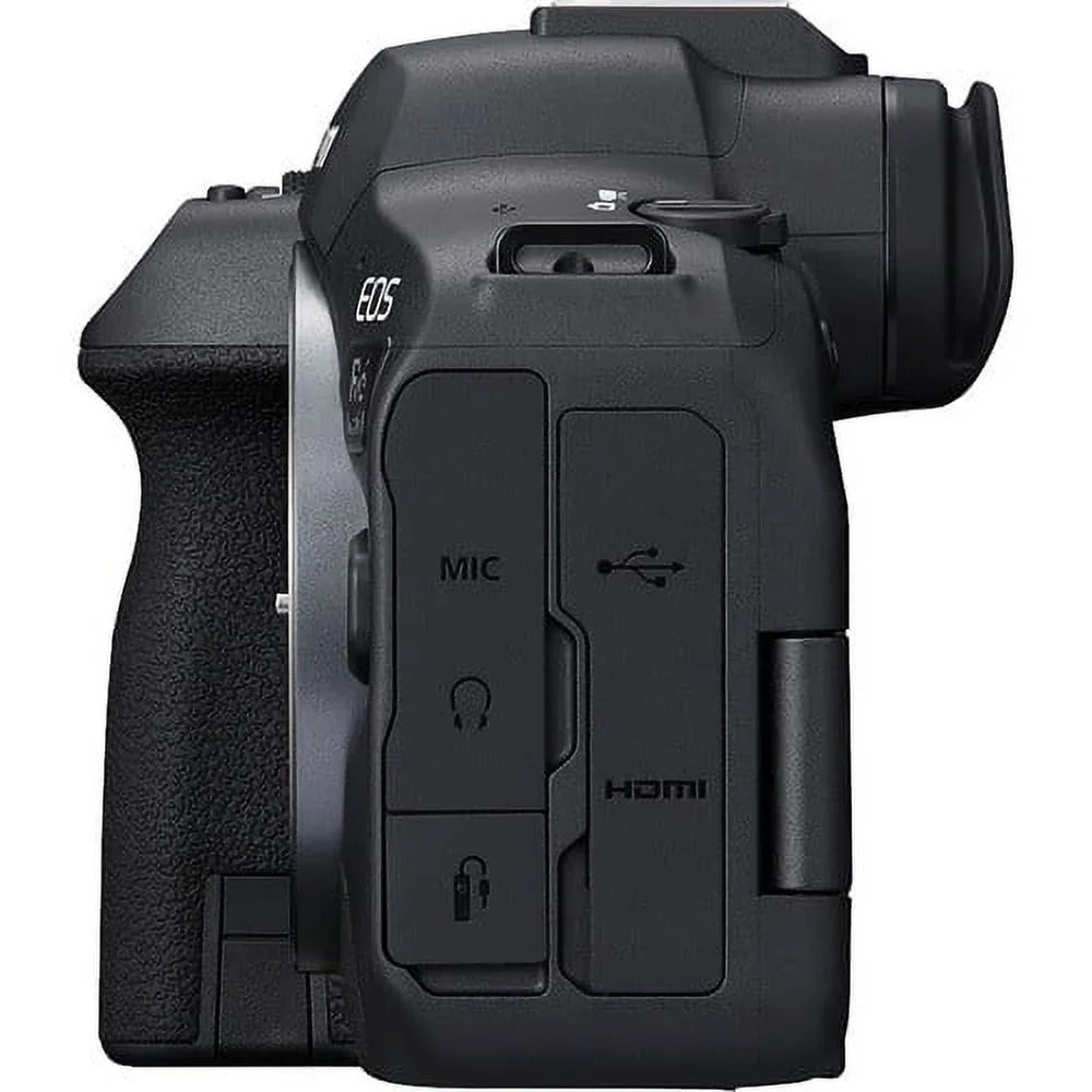Software 2 Memory + EOS Card Card Battery Mirrorless 24-105mm Case Corel + Lens Light Reader 64GB LED + Canon (5666C011) More + + Mark with Charger Camera x + LPE6 f/4 External + II Photo R6 +