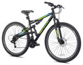 29" Mountain Men's Genesis Abstract Black Bike,