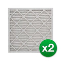 Honeywell Filter Pleated Pack) 16x25x4 REP Air Furnace MERV (2 CF100A1009 8 For
