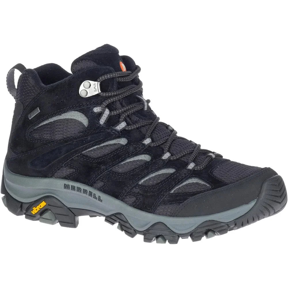 Grey, Men's Black Hiking Merrell 9 Boot, Modern