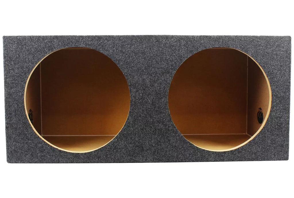 Sub 2220 (2) Audio Enclosure Polk Car 12” Box DB1242DVC Watt Subwoofers+Sealed