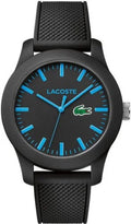 Silicone L1212 Strap Watch 2010791 Black Men's Lacoste