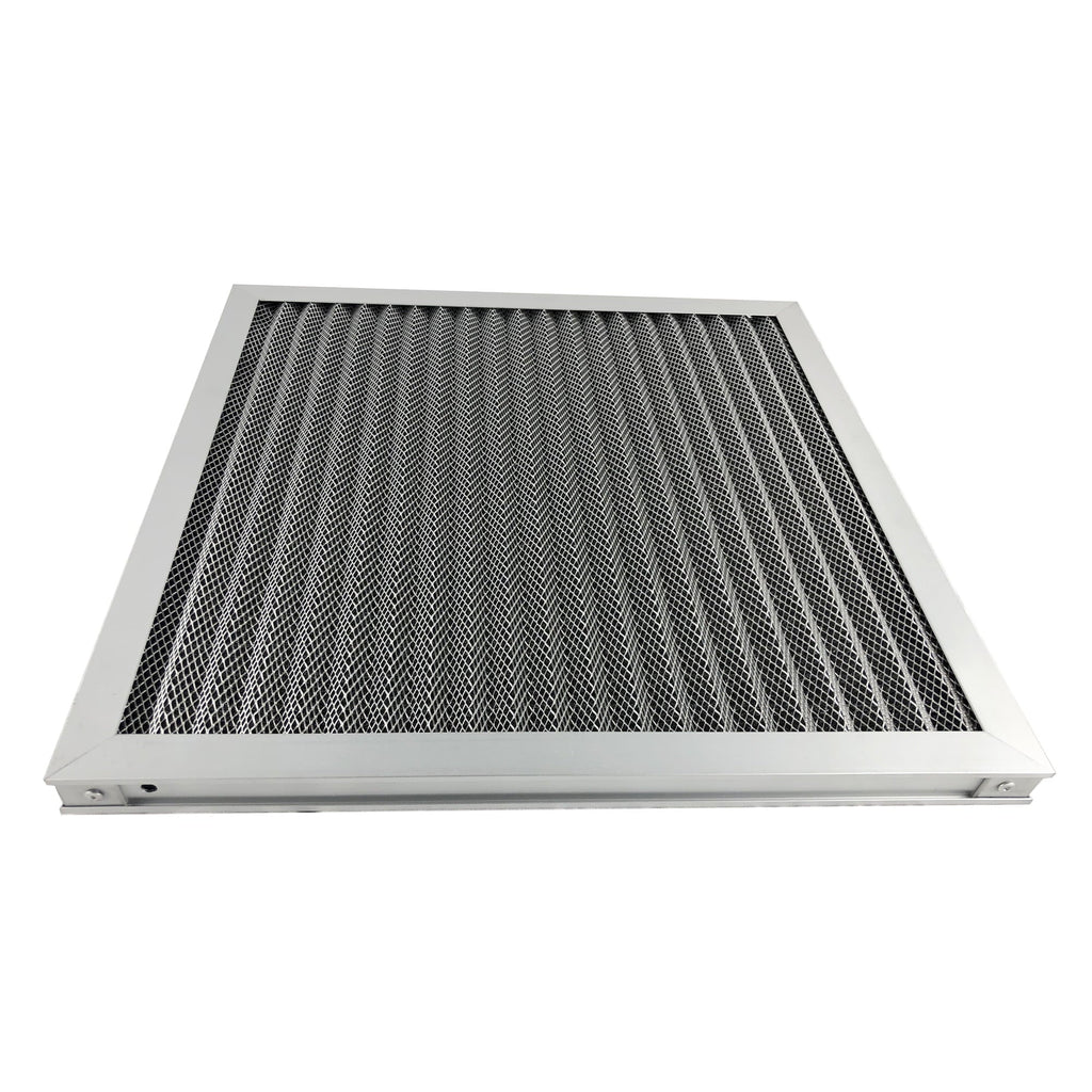 x x (14" 14" Furnace Metal AC 1"), Air HVAC Washable Air Central Electrostatic Filter Aluminum Filter, Filter Aulnay