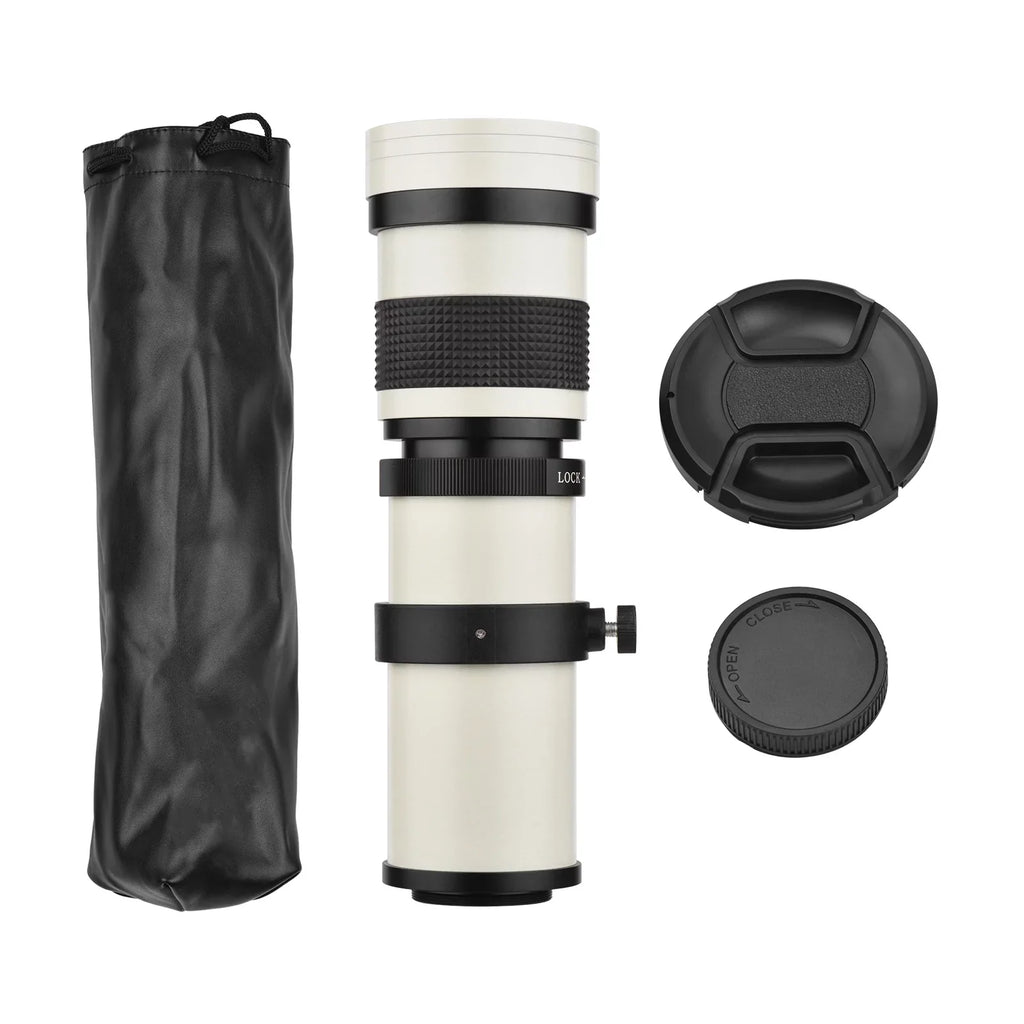 Super for Mount MF Olympus with Lens T Replacement F8.3-16 Fujifilm Telephoto Zoom 14 Sony Pristin 420-800mm Thread Nikon Universal Cameras