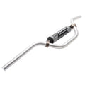 7/8" LX4 Mini For Handlebar LEM 2000 T-10 Silver Tusk Bend Aluminum High
