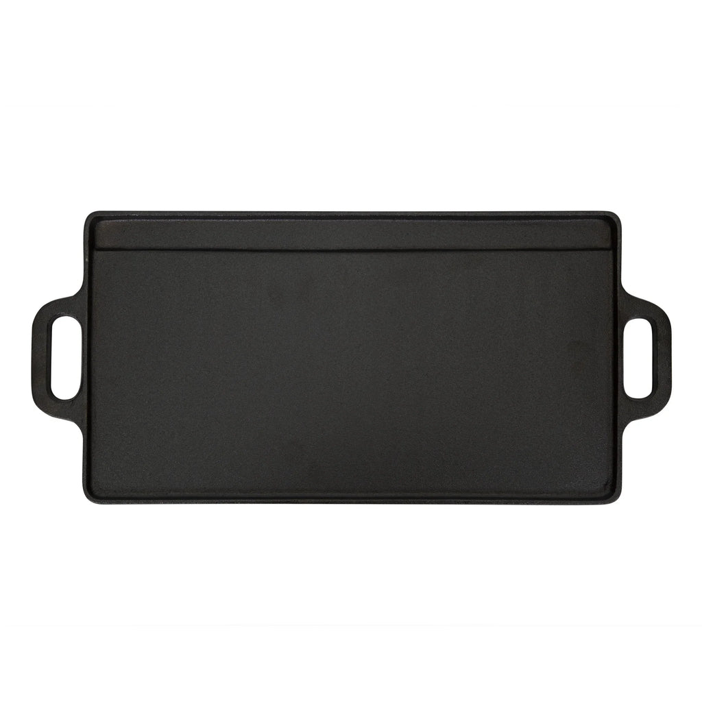 Stansport with Reversible Surface Griddle Pre-Seasoned Cast Iron Cooking